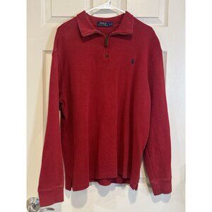 Ralph Lauren Polo Red Long Sleeeve Size L‎